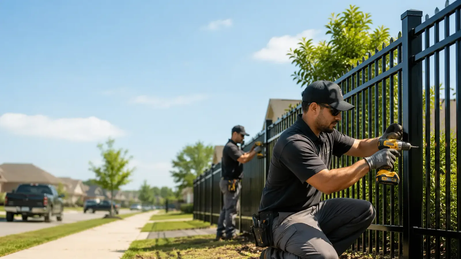 Metal Fence Installation in Greenbrier, AR